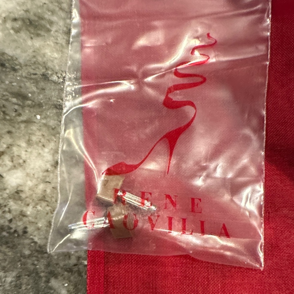 *SOLD* Y2K Rene Caovilla Crystal Snake Slide Sandals – Size 8 – Original Box - Picture 8 of 8